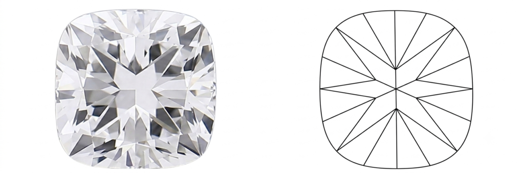 Kuddslipad diamant